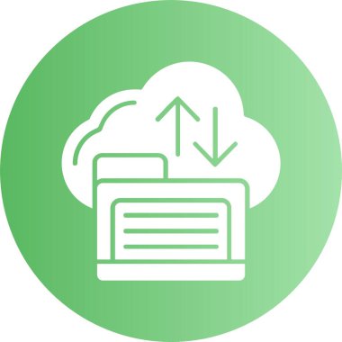 bulut indirme simgesi, özet biçimi 