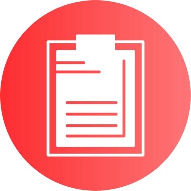 clipboard web icon vector illustration 