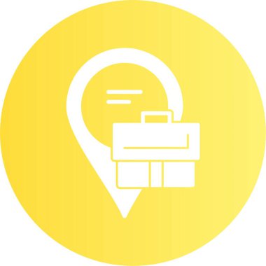 konum. Web simgesi basit illüstrasyon