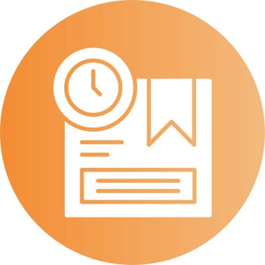 Sevkiyat konsepti simgesi, vektör illüstrasyonu basit tasarım