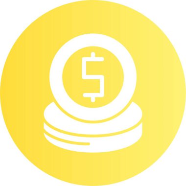 vektör simgesi sikke vektör çizimi 