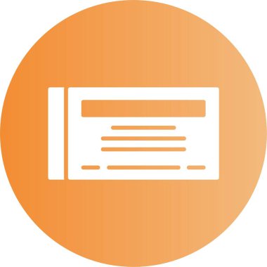 Simge vektör illüstrasyon tasarımını işaretle