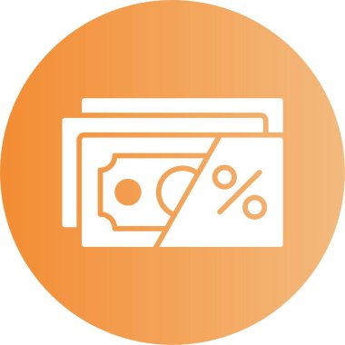 Vergi konsepti simgesi, vektör illüstrasyonu basit tasarım