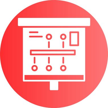 grafik simgesi, vektör illüstrasyonu basit tasarım