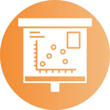 grafik simgesi, vektör illüstrasyonu basit tasarım