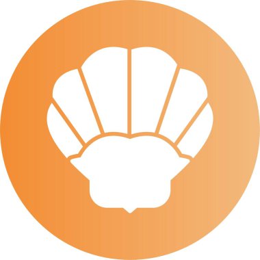 Kabuk Vektörü Simgesi, Kabuklu Deniz Ürünleri İnci Logosu, Deniz Kabuğu Sembolü