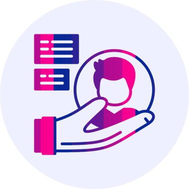 İçerme web simgesi vektör illüstrasyonu              