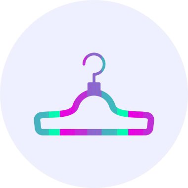 Askı. Web simgesi basit illüstrasyon