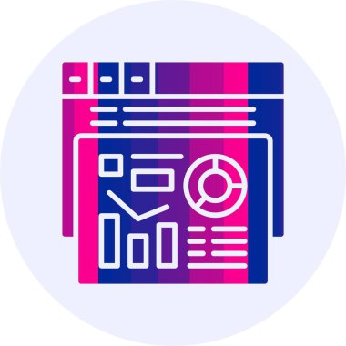 Ölçüler. Web simgesi basit illüstrasyon