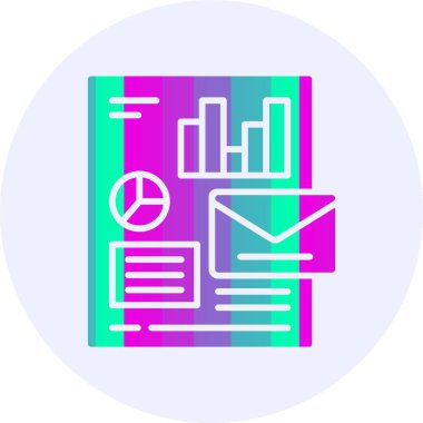 E- posta simgesinin vektör çizimi 