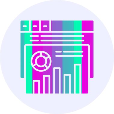 Dönüştürücü izleme. Web simgesi basit illüstrasyon                                     