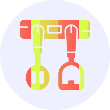 Rack. Web basit simgesi illüstrasyonu