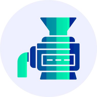 Crusher web simgesi vektör çizimi 