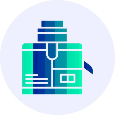 Meyve sıkacağı web simgesi, basit vektör illüstrasyonu