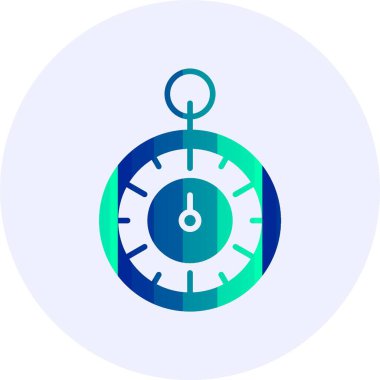 Zamanlayıcı. Web simgesi basit illüstrasyon