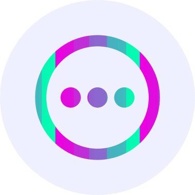 Daha fazla web simgesi, basit vektör illüstrasyonu 