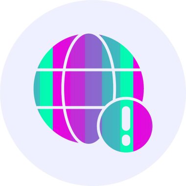 İnternet simgesi vektör illüstrasyon tasarımı