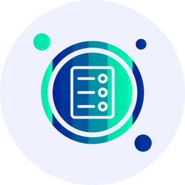 Özellik Düğmesi simgesi, vektör illüstrasyonu