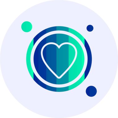 Favori Düğme simgesi, vektör illüstrasyonu