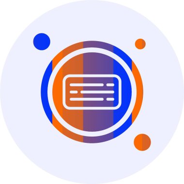 Başlıklar Düğme simgesi, vektör illüstrasyonu