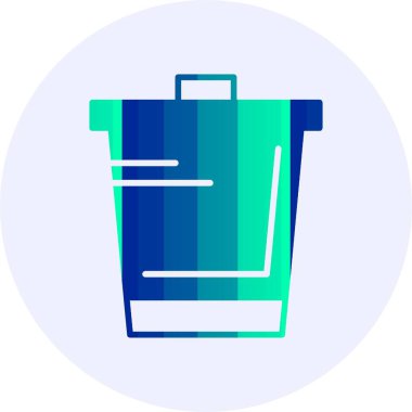 Çöp Ağı ikonu vektör illüstrasyonu 