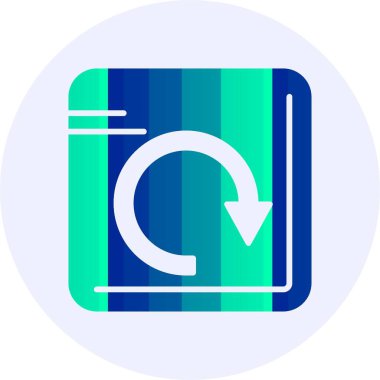  Web simgesi vektör illüstrasyonunu yinele 