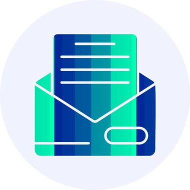  e- posta web simgesi vektör illüstrasyonu 