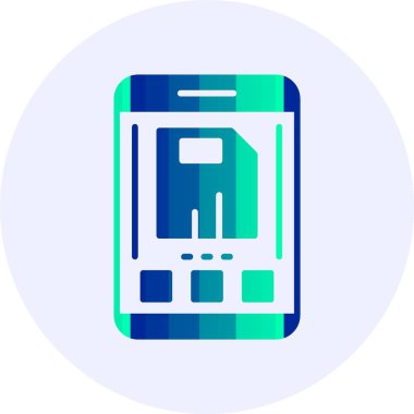 Kurtar. Web simgesi basit illüstrasyon