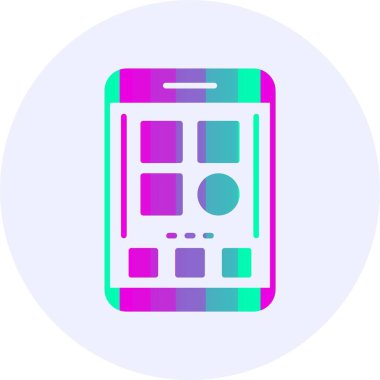 Kategoriler. Web simgesi basit illüstrasyon