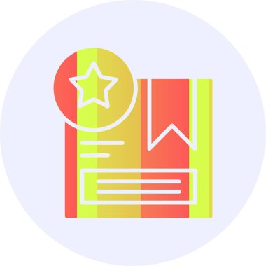 Performans İnceleme simgesi, vektör illüstrasyonu basit tasarım