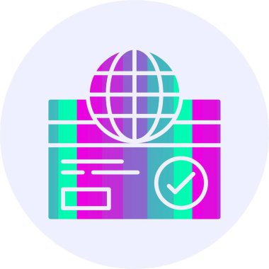 Ödeme Ağ Geçidi simgesi, vektör illüstrasyonu