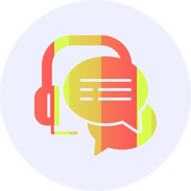 Canlı sohbet kutsal kişilerin resmi, vektör çizim