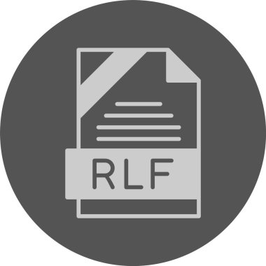 RLF. web icon simple illustration clipart