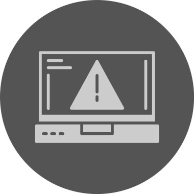 uyarı, hata simgesi, vektör illüstrasyonu