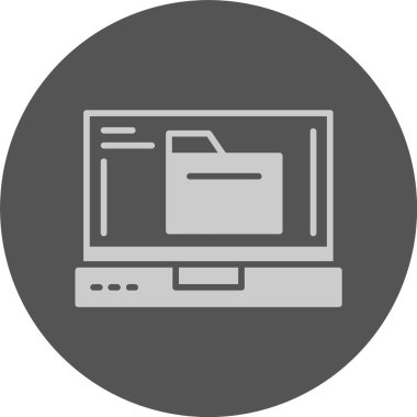 dizin web simgesi, basit vektör illüstrasyonu