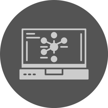 Grafik. Web simgesi basit tasarım