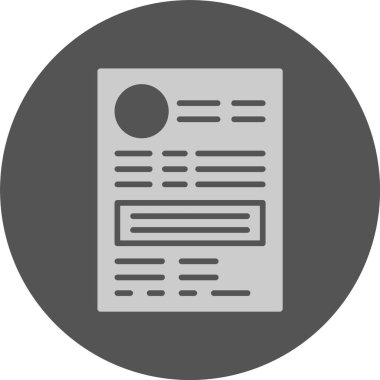 Web simgesi, basit vektör illüstrasyonuna devam et