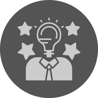 Yetenek web simgesi, basit vektör illüstrasyonu