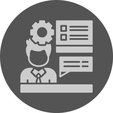 Eğitim ağı simgesi, basit vektör illüstrasyonu