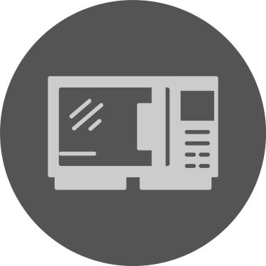 Fırın web simgesi vektör illüstrasyonu