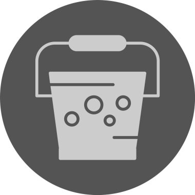 Bin simge vektör illüstrasyonu