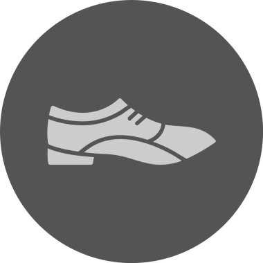 Ayakkabılar. Web simgesi basit illüstrasyon 