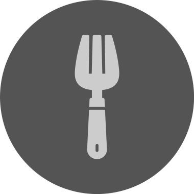 çatal ağ simgesi, basit vektör illüstrasyonu