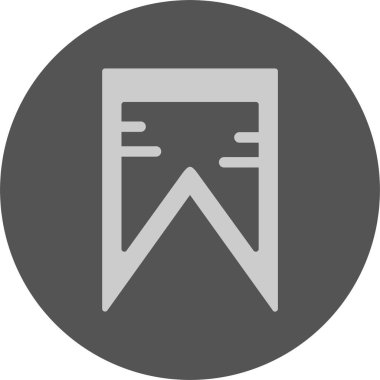 yer imi simgesi, vektör illüstrasyonu basit tasarım