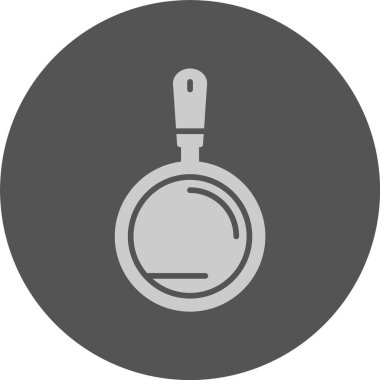 Pan web simgesi, basit vektör illüstrasyonu