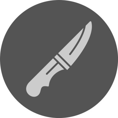 Blade web simgesi, basit vektör illüstrasyonu