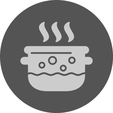 Ot web simgesi, basit vektör illüstrasyonu