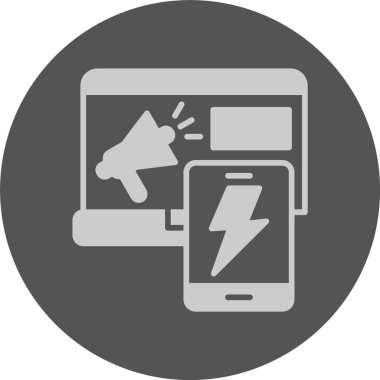 dizüstü bilgisayar simgesi, vektör illüstrasyonu basit tasarım