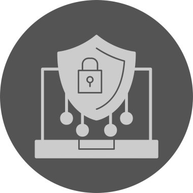 dizüstü bilgisayar simgesi, vektör illüstrasyonu basit tasarım