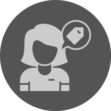 Etiketlenmiş ağ simgesi vektör illüstrasyonu